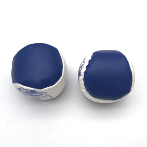 Vendita calda <span class=keywords><strong>di</strong></span> alta qualità a buon mercato prezzo a due pannelli in pvc hacky sack kick bean ball per la promozione - Product Image 3