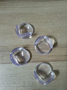 <span class=keywords><strong>Protectores</strong></span> de esquina redondos transparentes de PVC para parachoques de seguridad de borde de muebles cojín de seguridad para niños - Product Image 3