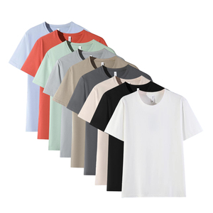 เสื้อยืดออกกำลังกายทรงเข้ารูปสำหรับผู้ชาย เสื้อยืดวิ่งเล่นกีฬา พิมพ์โลโก้ได้ เสื้อยืดฟิตเนสสำหรับผู้ชาย - Product Image 1