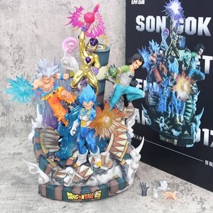 OEM GK 52cm Anime DBZ <span class=keywords><strong>SON</strong></span> <span class=keywords><strong>GOKU</strong></span> Frieza Vegeta Super <span class=keywords><strong>Saiyan</strong></span> Action Figure PVC Statue Modèle Jouet - Product Image 2