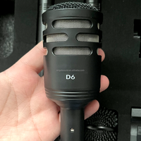 DP72 Studio Kit de Microphones Batterie et Karaoké Professionnel 7 Pièces Filaire Complet pour Audix