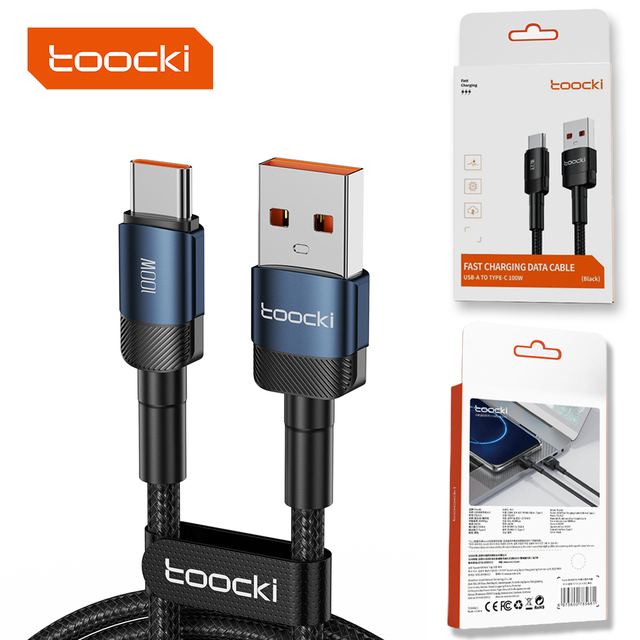 Toocki Good Quality Wholesale Usb to Type c Pd 60w Usb to Type c Fast Charging Data Cable