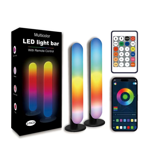 APP Control Smart LED Light Bars Multicolor Gaming Room TV Backlight Bar Ambient Light Led Tv Smart Ambient Bars