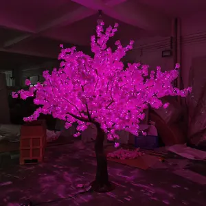 Impermeabile LED fiore di ciliegio luce artificiale all'aperto illuminato alberi di ciliegio