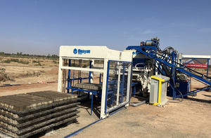 Nga tự động Qt10-15 gạch Máy làm gạch xốp khối xây dựng ngành công nghiệp với phần xếp chồng - Product Image 4