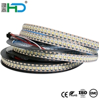 Tira de Luces LED RGB Direccionables por IP, 5V, 5m, 144 LED WS2812B, 5050 SMD