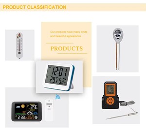 <span class=keywords><strong>Thermomètre</strong></span> numérique électronique sans fil vertical haute précision à grand écran pour intérieur et extérieur - Plage de -40°C à 70°C SH-016 - Product Image 6
