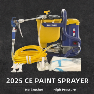 1800 새로운 출시 CE 인증 850W 전기 페인트 분무기 20MPa 0.015 인치 노즐 브러시리스 모터 4.5L 자동 플런저 휴대용 - Product Image 3