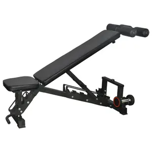 Commercial Home Adjustable Foldable Dumbbell Weight Bench with Incline and Decline