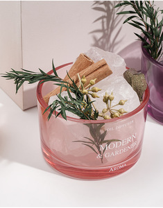 Crystal Stone Aroma Diffuser Ornament Long Lasting <b>Home</b> Fragrance Decor Tabletop Ornament, <b>Essential</b> Oil Not Included - Product Image 4