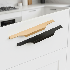 Moderne Schubladengriffe Luxuriöse Metall-Türgriffe Möbel Edelstahl T-Form Schranktürgriff für Schränke und Schubladen - Product Image 1