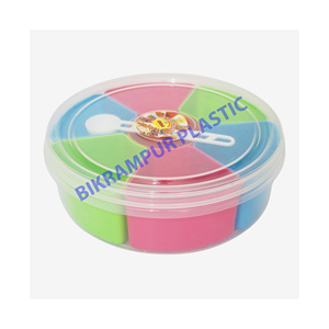 Modern Design Custom Plastic Durable Spice Box Masala Dabba Canister Container Herb & Spice Tools Storage Box From Bangladesh
