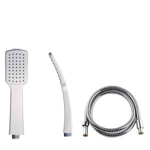 Ensemble de douche mural avec douchette à main et pommeau de douche pluie, moulage par injection, électroplaqué - Product Image 3