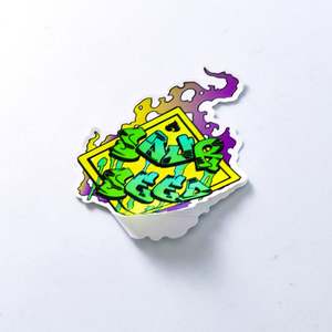 Autocollant imperméable en vinyle personnalisé, auto-adhésif résistant aux UV, en PVC, avec Logo de société, découpé - Product Image 5