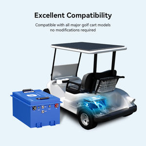 Batería de Litio de Largo Alcance para Carro de Golf, 51.2V 105Ah, Descarga Máxima de 150A, Módulo de Energía Confiable con BMS de Balance de 2A, Tasa de Carga de 0.5C - Product Image 2