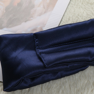 Masque pour les yeux en satin lesté à vente chaude, masque pour les yeux occultant complet pour la tête, pour dormir, voyager et faire la sieste - Product Image 4