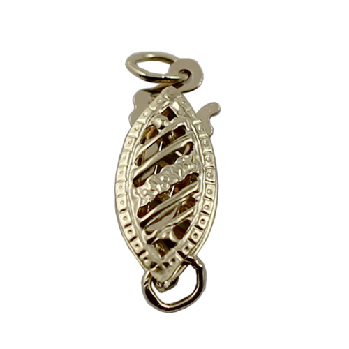 Filigree Pearl Clasp 14k 18K Gold - Classic Jewelry Findings