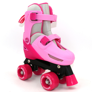 Pattini <span class=keywords><strong>a</strong></span> <span class=keywords><strong>rotelle</strong></span> da donna in PVC lucido e gomma, classici e artistici per <span class=keywords><strong>pattinaggio</strong></span> all'aperto - Product Image 4