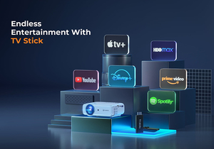 <strong>VANKYO</strong> Leisure 430W Portable Mini Wi-Fi <strong>Projector</strong> Full HD 1080P Supported Mobile Phone <strong>Projector</strong> with Hifi Built-in Speaker - Product Image 6