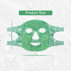 2026 Trending Reusable Gel Bead Face <strong>Eye</strong> Mask Hot Cold Compress Ice Pack for <strong>Eyes</strong> Migraine &amp; Facial Puffiness Relief <strong>Cooler</strong> <strong>Pad</strong> - Product Image 5