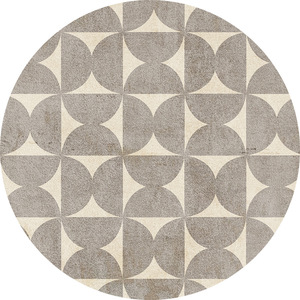 <b>Round</b> <b>Carpet</b> Crescent Moon Geometric Pattern Imitation Cashmere Home Living Room Bedroom Rug - Product Image 5