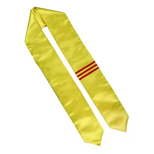 Атласный шарф с флагом страны Южный Вьетнам