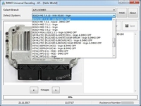 Logiciel IMMO off Décodage universel 4.5 Supprimer le code de l'ECU Réparer pour EDC17/MED17
