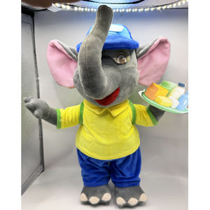 Produsen Boneka Shengye China, Produsen Profesional Boneka Hewan Kartun Gajah yang Dapat Disesuaikan untuk Promosi dan Iklan Bisnis - Product Image 1