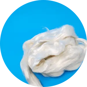 Top en fibre de bambou 3D 88 mm, cellulose peignée, pour le filage - Product Image 5