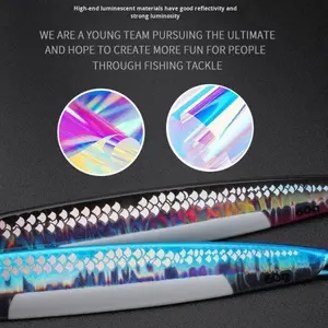 Señuelo de Pesca Jigging de Larga Distancia Major Metal Craft, Cebo Jig con Diseño Biónico Luminoso para Atraer Carpas en Ríos y Lagos - Product Image 3