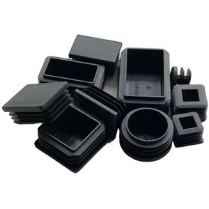 Bouchons d'extrémité de cube pour tuyaux en acier <span class=keywords><strong>40X40</strong></span> etc <span class=keywords><strong>bouchon</strong></span> d'extrémité en <span class=keywords><strong>plastique</strong></span> carré pour raccords de tuyaux en acier embouts - Product Image 1