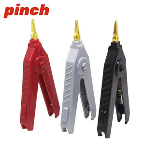 Pince de test LCR Kelvin 20A en cuivre pur, type crocodile, pour ohmmètre - Product Image 1