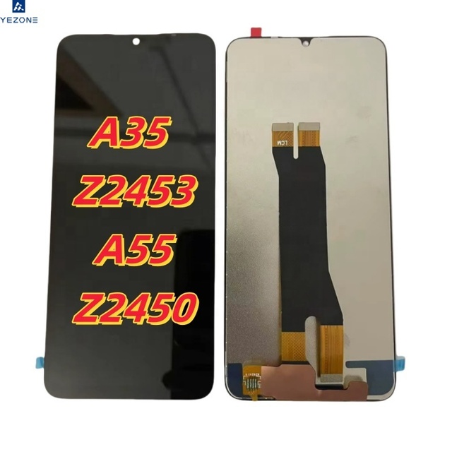 Lcds for Zte Blade A55 Z2450 Pantalla for Zte Blade A35 Z2453 Touch Screen With Frame Replacement Displey  for Zte Blade A55
