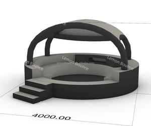 Bar Inflable de PVC de Grado Comercial con Piscina, Casa de Brinco Inflable para Diversión y Alquiler Comercial, Tamaño Personalizado - Product Image 2