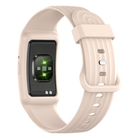 Bracelet intelligent d'activité sans écran HT51, compteur de pas, étanche 3ATM, bracelet en nylon et silicone, entraînement en plein air