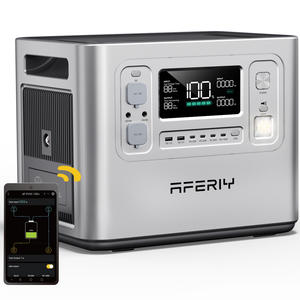 تاجر AFERIY P210 يدعم الأسعار التنافسية وجودة عالية فضي 2048Wh مع تطبيق محطة طاقة محمولة Lifepo4 - Product Image 1