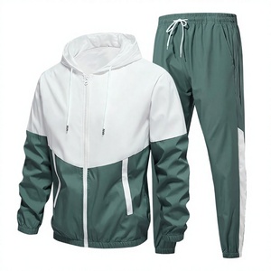 Conjunto Deportivo para Hombre de 2 Piezas, Sudadera con Capucha y Cordón Ajustable con Bloques de Color y Pantalones Deportivos Ligeros para Entrenamiento y Jogging - Product Image 4