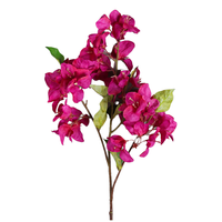Bunga Buatan Sutra Bougainvillea Modern Buatan Tangan untuk Dekorasi Lanskap Luar Ruangan, Hotel, Natal, Hari Ibu, Tahun Baru