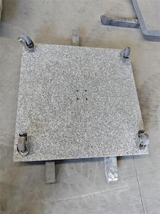 Round Square Granite <strong>Parasol</strong> Outdoor Umbrella <strong>Base</strong> <strong>Weight</strong> 30kgs 35kgs 40kgs 55kgs with Stainless Steel Tube, Handle and Wheels - Product Image 6