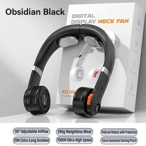 OEM ODM Custom <b>Mini</b> Neck <b>Fan</b> 2400Mah Rechargeable, Portable Hands Free Cooling <b>Fan</b>, Factory Wholesale Sport Style for Outdoor - Product Image 6
