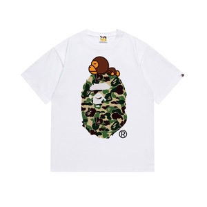 Nouvelle Arrivée 2026 – <span class=keywords><strong>T</strong></span>-<span class=keywords><strong>shirt</strong></span> Décontracté Premium Bapees pour Homme, Imprimé Camouflage Laser Ape Tendance, 100% Coton Tissé Respirant, Style <span class=keywords><strong>Streetwear</strong></span> - Product Image 2