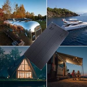 Celdas Monocristalinas de Alta Eficiencia 60w 80w 100w 160w 200w, Panel Solar Flexible para Navegación y Camping HW73-RB180W1P - Product Image 6