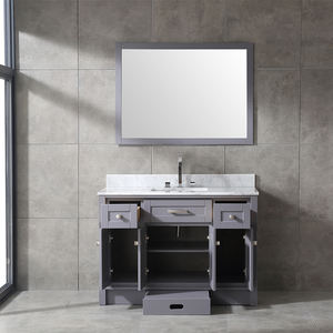 ตู้ห้องน้ำขนาด 48 นิ้ว ระดับไฮเอนด์ พร้อมอ่างเซรามิกและคุณสมบัติกันน้ำ - Product Image 2