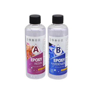 Resina epoxi de secado rápido, antiamarilleo, para joyería, manualidades, especímenes, material de bricolaje, epoxi cristalino 1:1, pegamento AB. - Product Image 5
