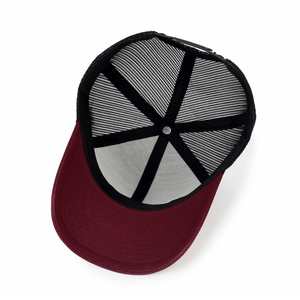 Factory Custom Embroidery Logo 7-Panel Trucker Cap Curved Brim Mesh Fashion <b>Summer</b> Outdoor Trucker <b>Hat</b> - Product Image 5