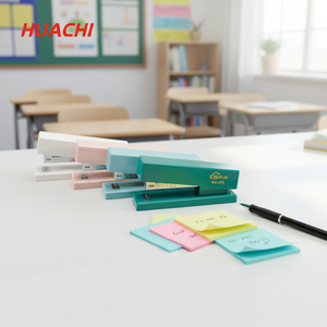 Engrapadora Manual de Plástico de Tamaño <span class=keywords><strong>Normal</strong></span> para Oficina HUACHI con Capacidad para 24/6-100 Hojas - Product Image 2