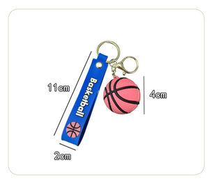 Llavero personalizado de camiseta de fútbol, llavero deportivo de plástico - Product Image 6