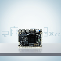 Tablette Android 7.1 de carte Linux intégrée Rockchip à faible coût avec RAM DDR et jeu de puces AMD pour les applications de serveur PC industriel