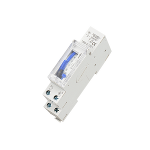 QJC carril DIN de alta calidad 220VAC 24 horas giratorio eléctrico analógico mecánico apagado automático SUL180A interruptor de temporizador de 15 minutos - Product Image 4