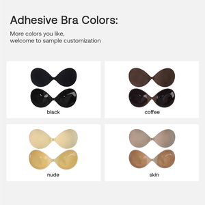 <span class=keywords><strong>Sujetador</strong></span> Adhesivo de Silicona <span class=keywords><strong>sin</strong></span> <span class=keywords><strong>Tirantes</strong></span> con Efecto Push-Up y Realce de Escote, Esponja Adhesiva Multiusos para Vestidos <span class=keywords><strong>sin</strong></span> Espalda y Pecho Pequeño - Product Image 2